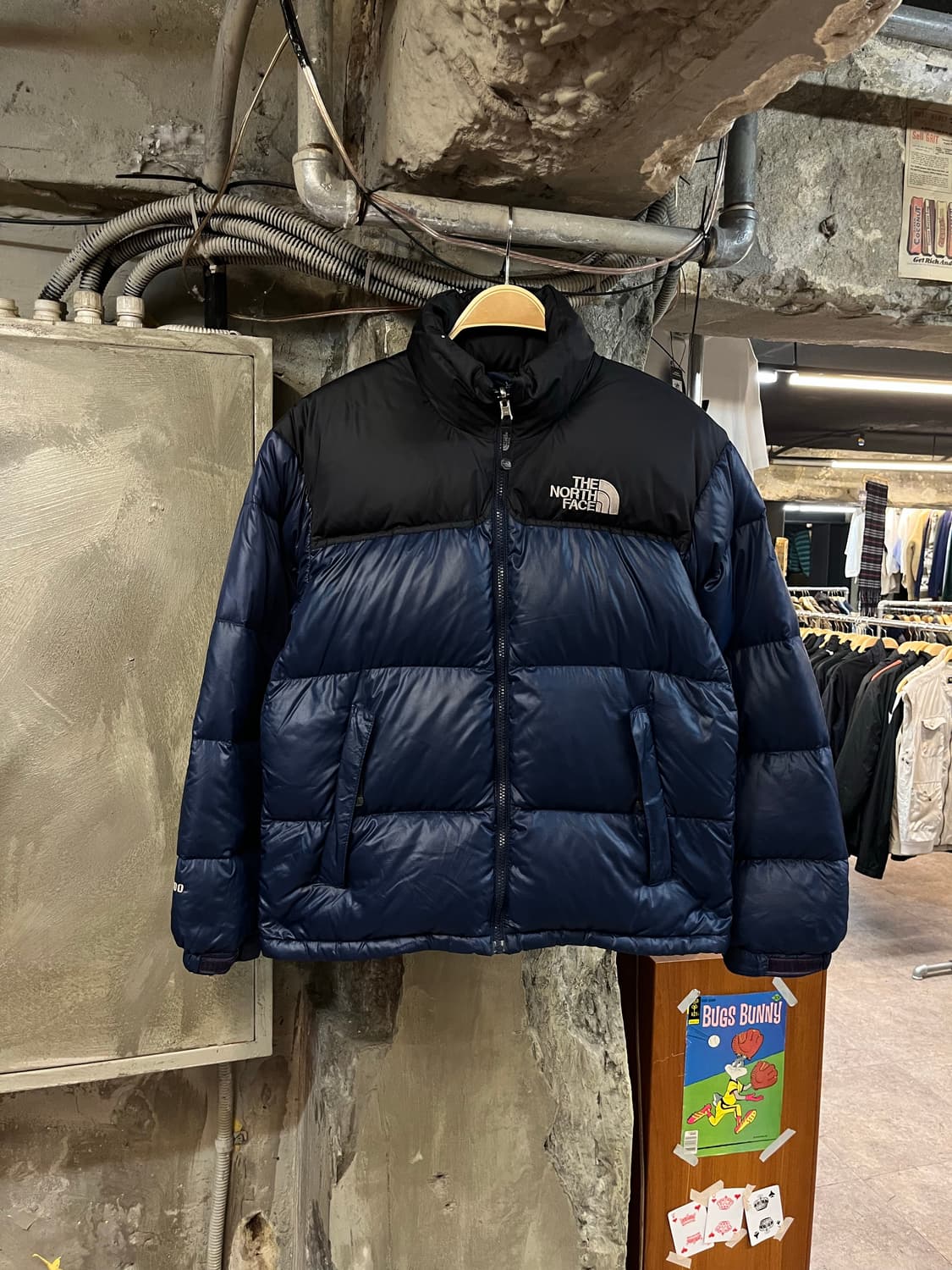 노스페이스 눕시 700 패딩 네이비 S #csz1948 상품이미지1