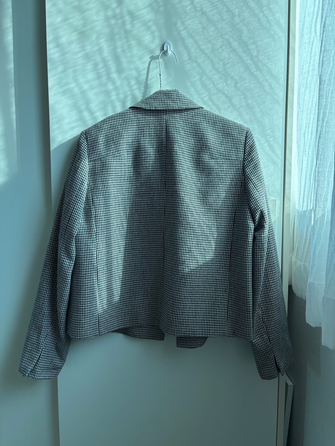 Soup 체크 숏 자켓 상품이미지3