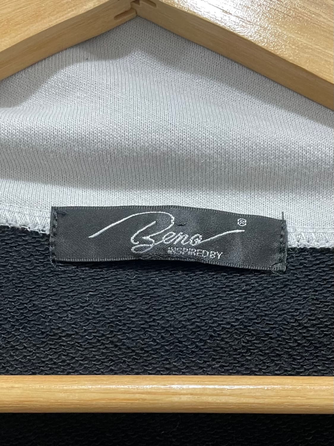 Jpn Beno 스투시 오마주 하이넥 반집업 스웻셔츠 상품이미지4