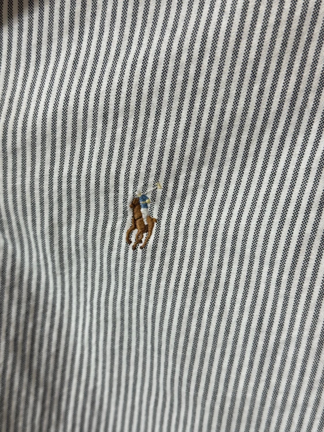 정품) 폴로 랄프로렌 클래식핏 스트라이프 셔츠 S (95 슬림핏) 상품이미지4