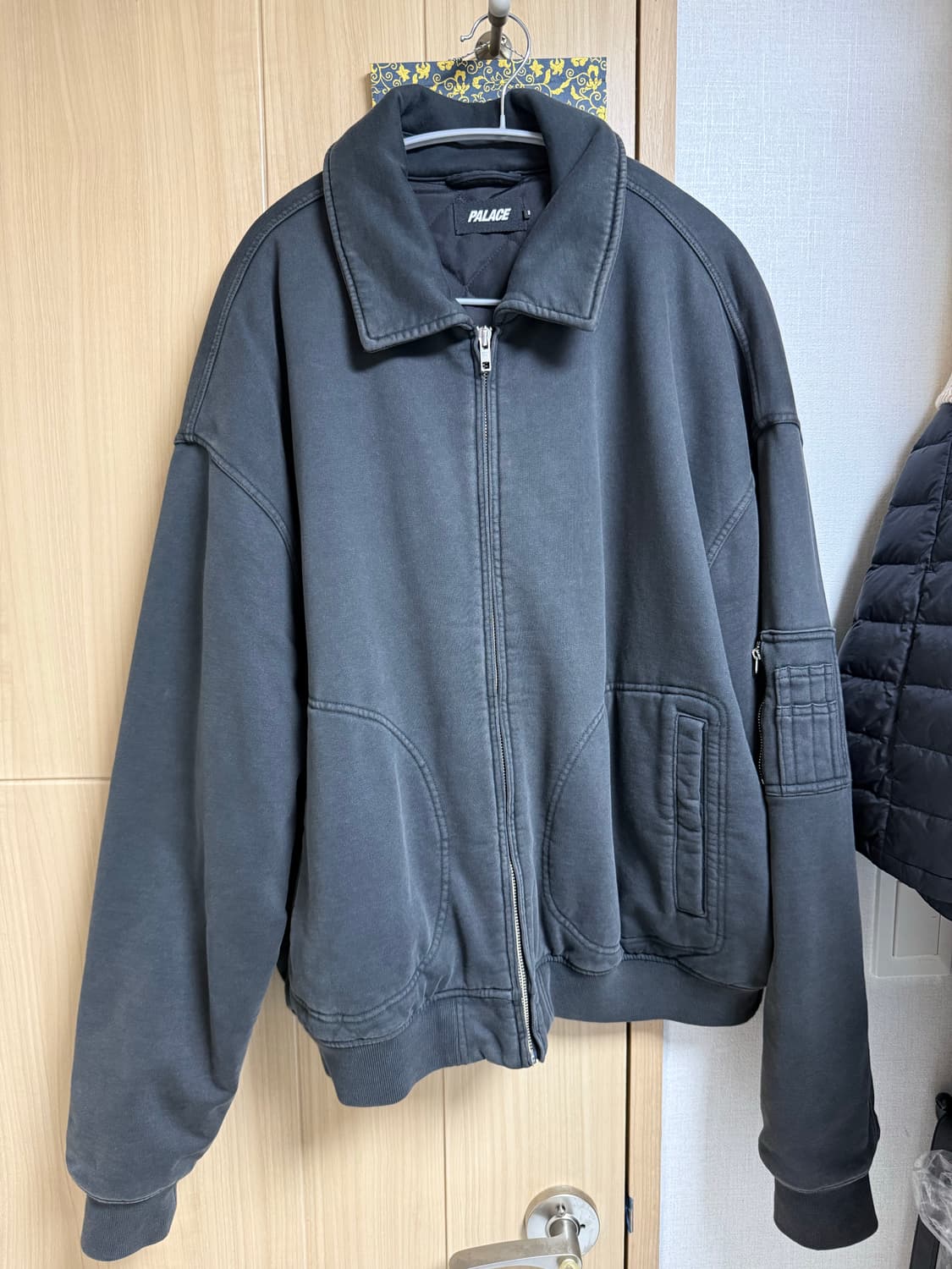 [XL] 팔라스 헤비 봄버 자켓 블랙 24fw 상품이미지2