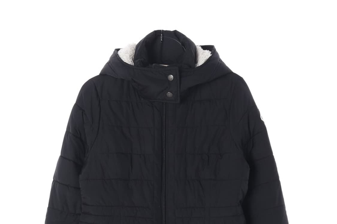 홀리스터 블랙 양털 안감 패딩 점퍼 S 상품이미지4