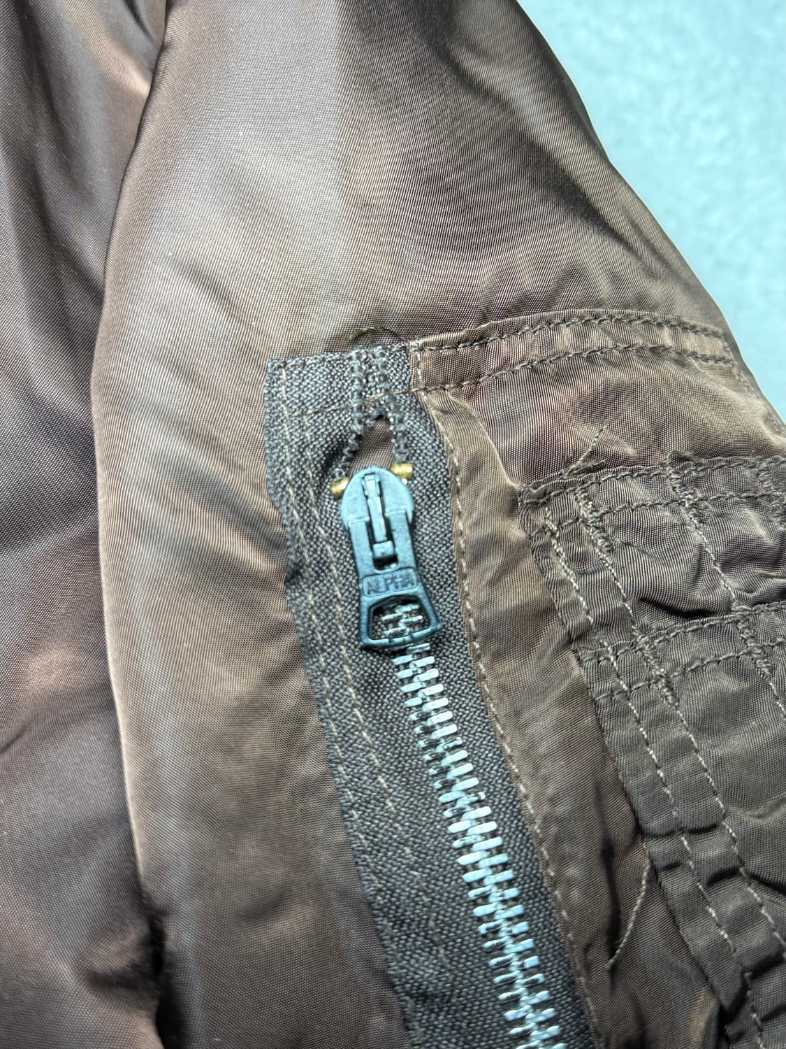 알파인더스트리 MA-1 봄버 자켓 L 상품이미지4