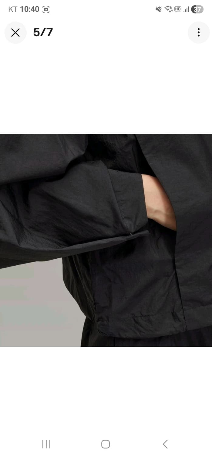Y-3 울트라라이트 나일론 재킷 블랙 요지 야마모토 상품이미지5