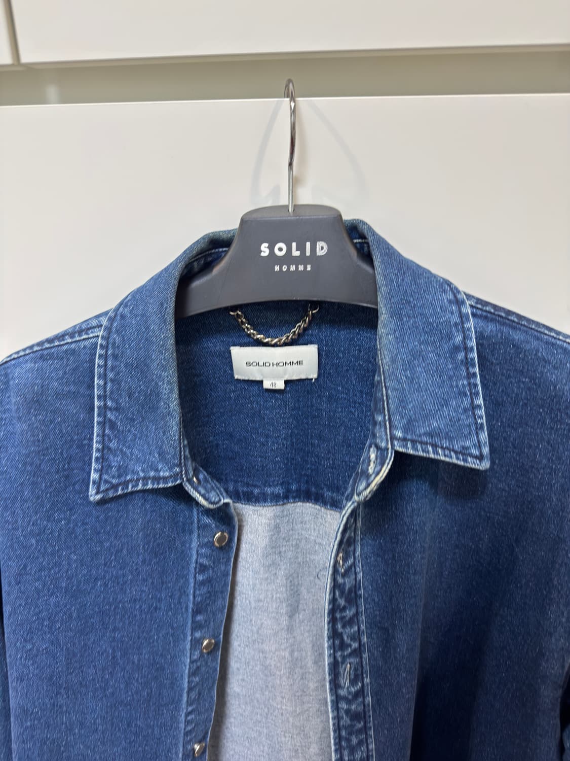 솔리드옴므 데님 셔츠자켓 상품이미지2