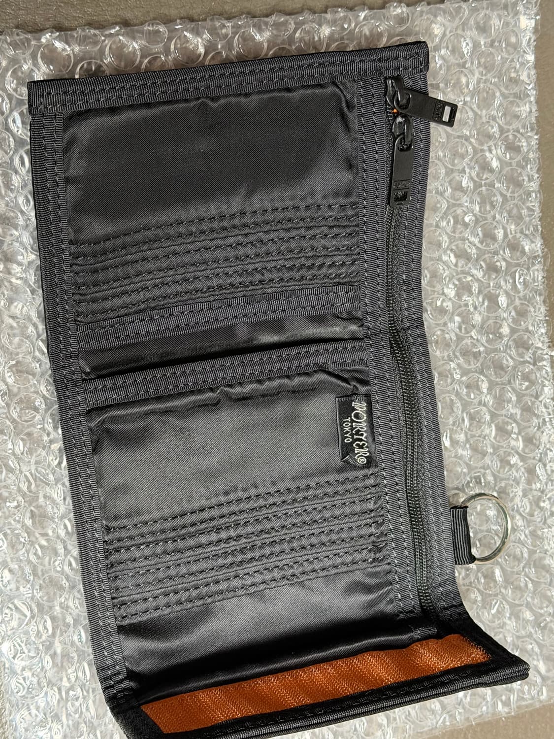 요시다 포터 반지갑 블랙 극미 상품이미지2