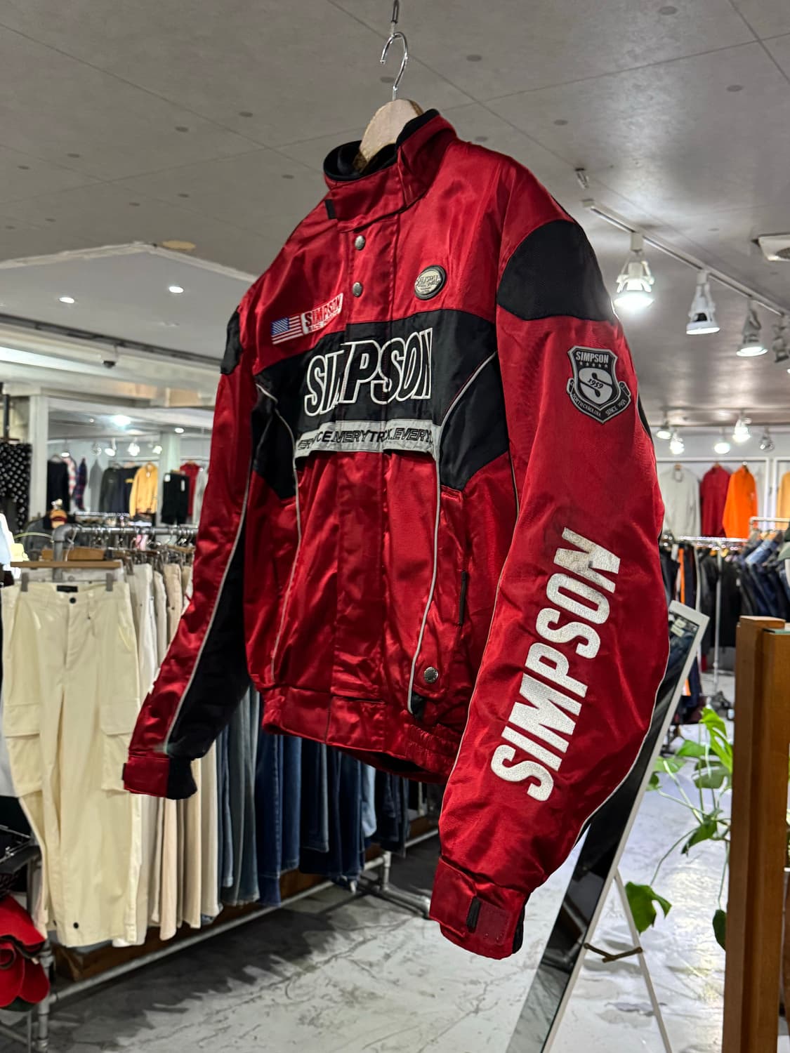 심슨 라이더 자켓 상품이미지2