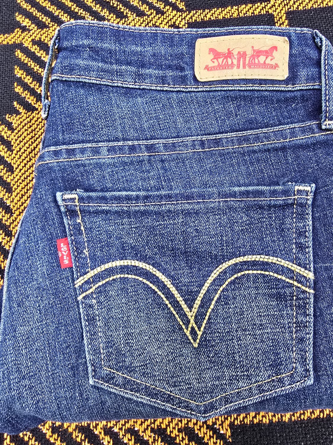 리바이스 스타일 여성 데님 청바지 (1861) 상품이미지3