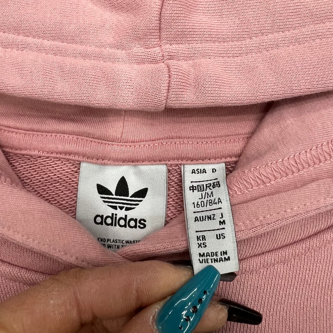 아디다스 딸기우유 후드 상품이미지2