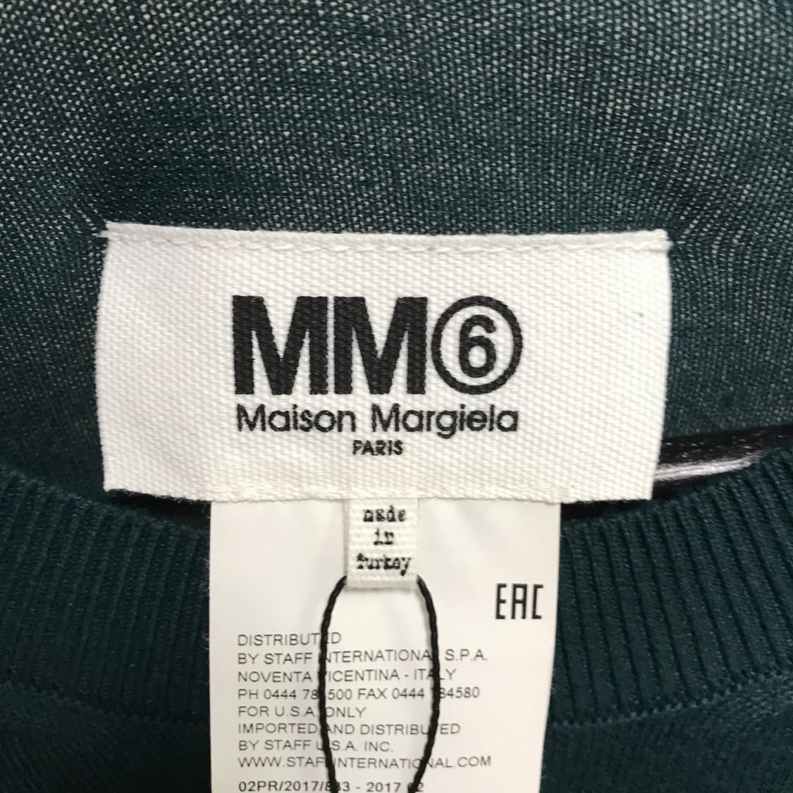 MM6 마르지엘라 니트 그린 M(W) 상품이미지5
