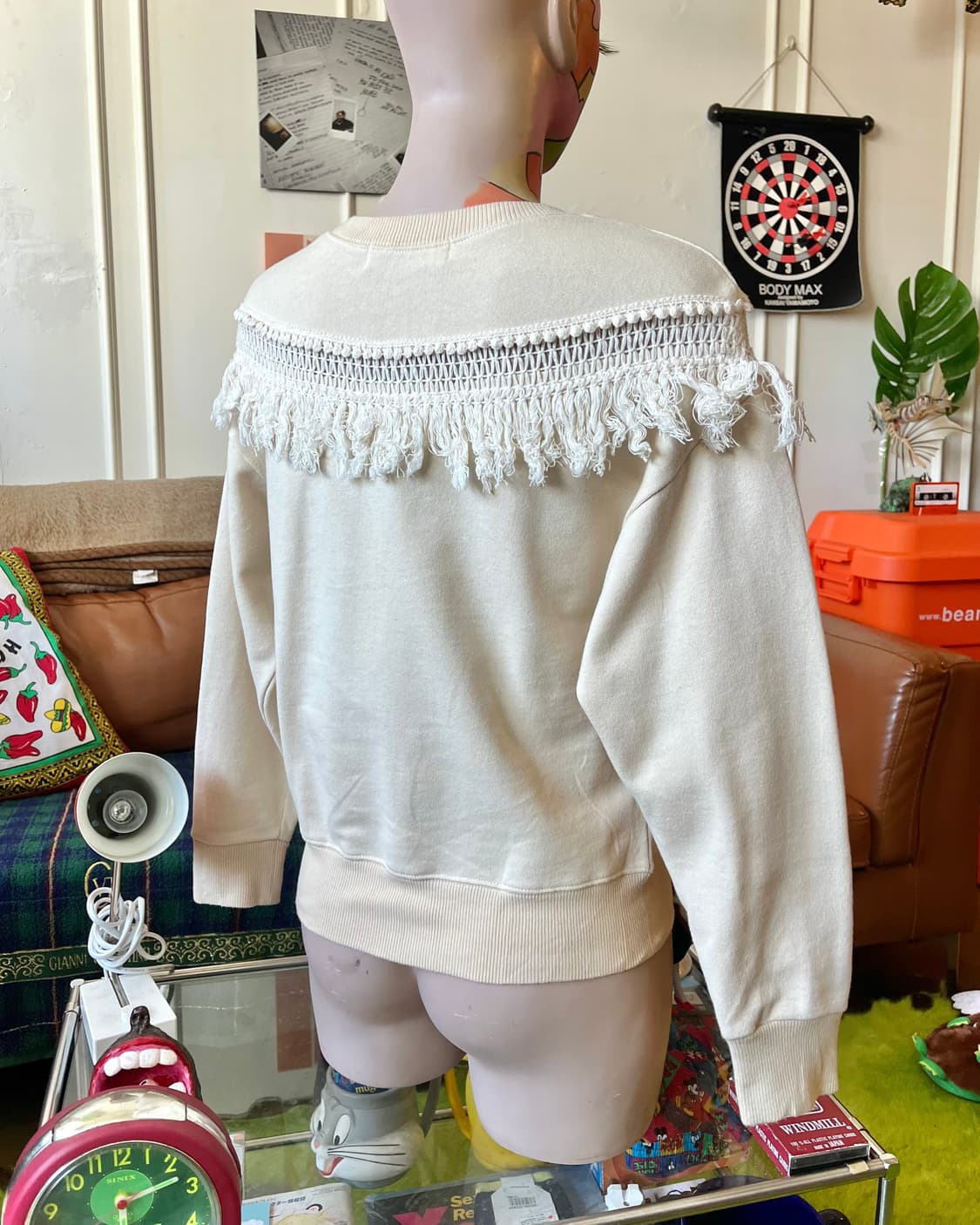 Ray BEAMS Japan Tassel Point Sweatshirt 상품이미지3