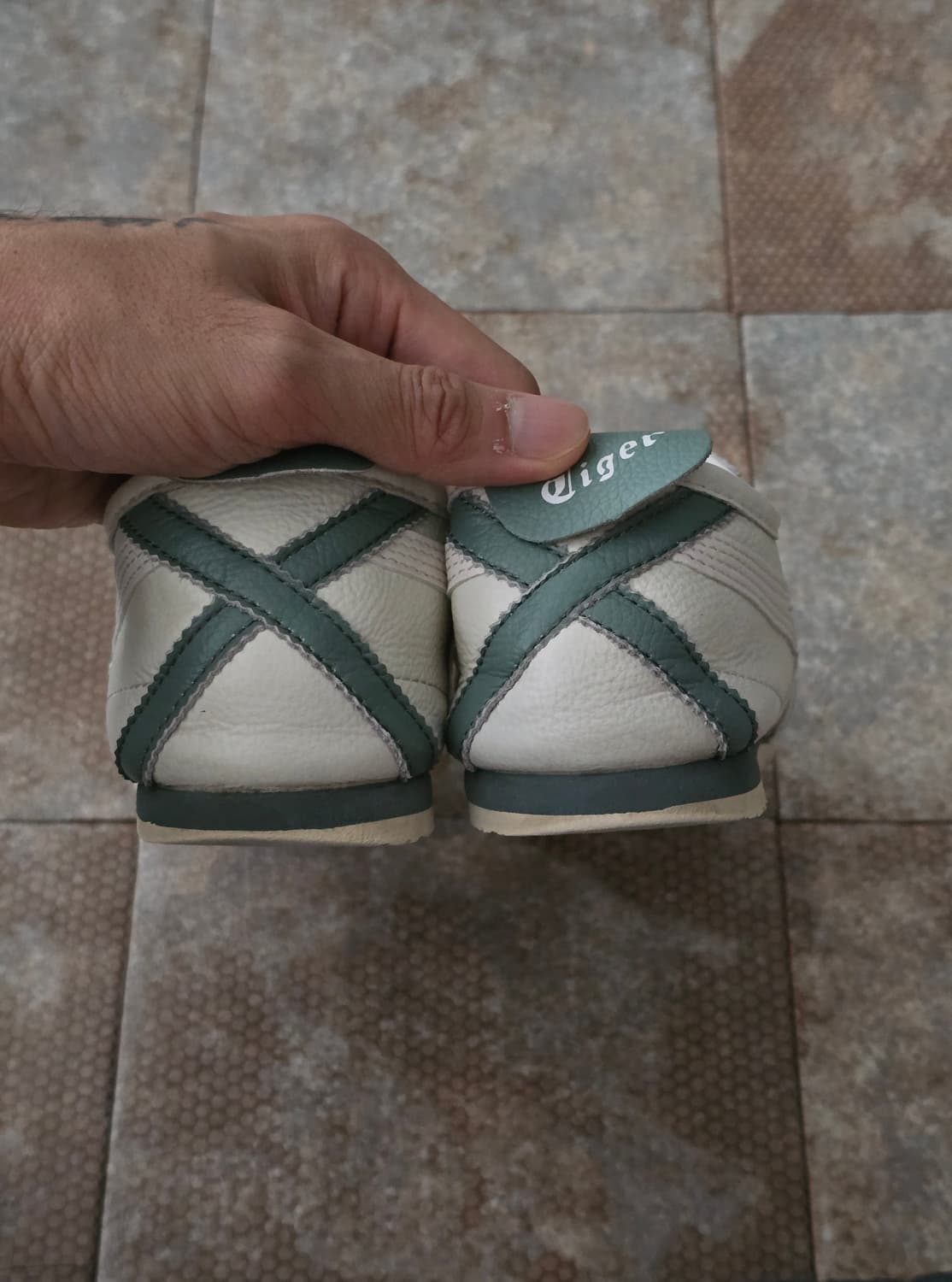 (245)오니츠카타이거 멕시코 66 크림 그린 상품이미지9