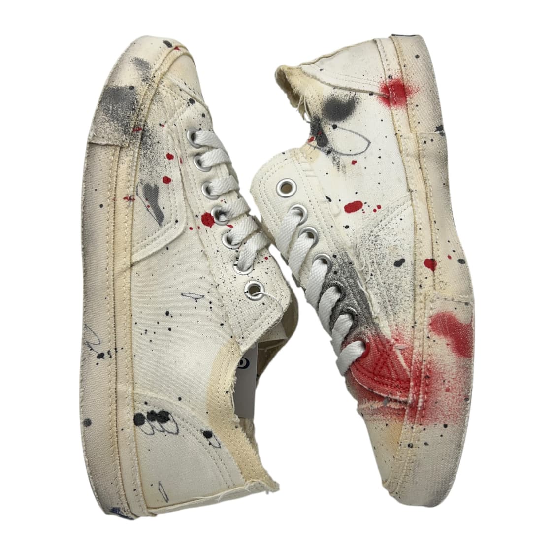 260 Vtg 미하라 야스히로 x 준 이노우에 페인트 데미지 스니커즈 상품이미지2