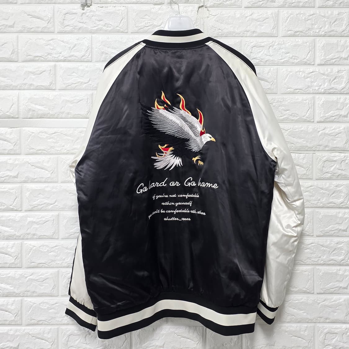 택포// 슈터 독수리 자수 스카쟌 점퍼 XL ejc 상품이미지4