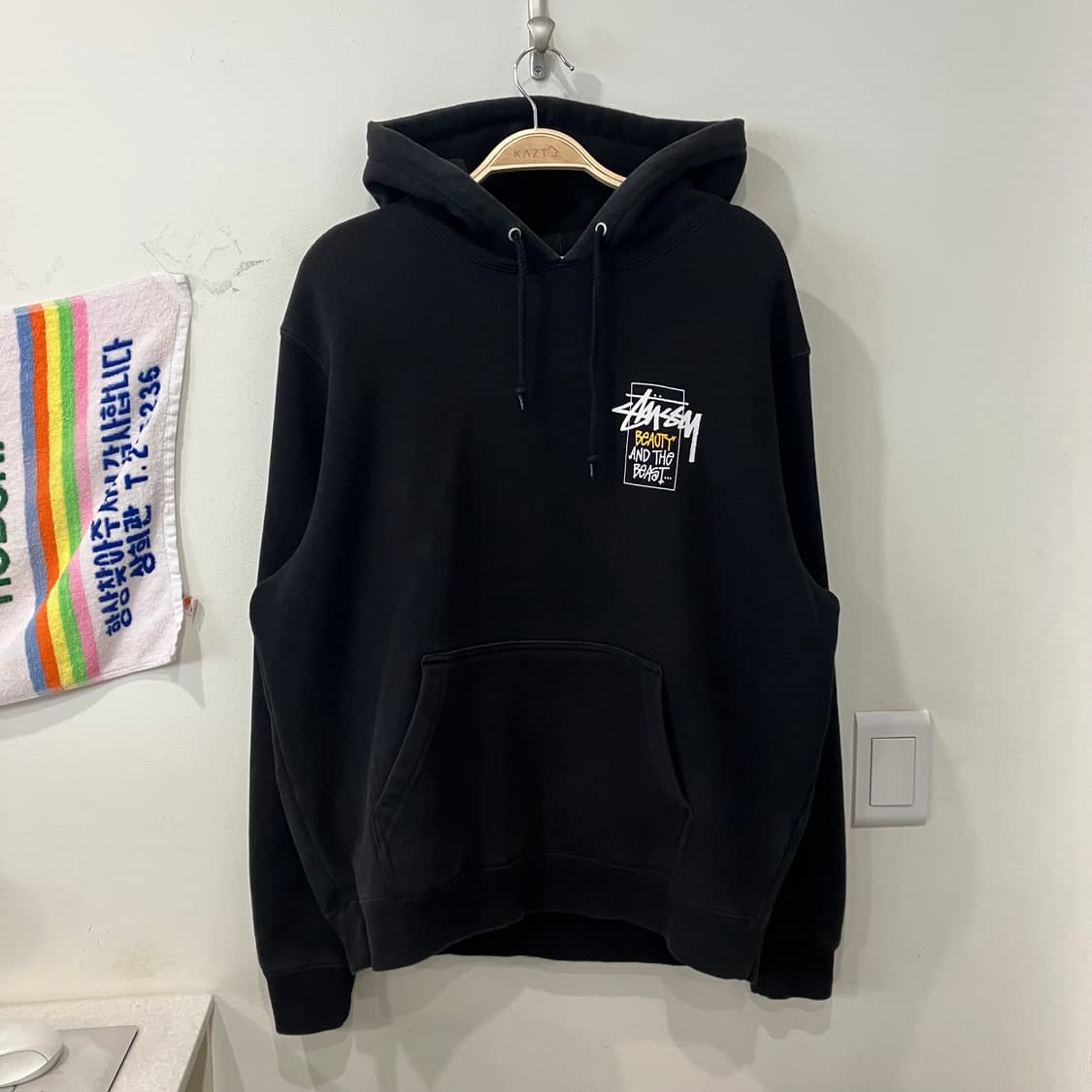 17 스투시 후드티 미녀와야수 상품이미지2