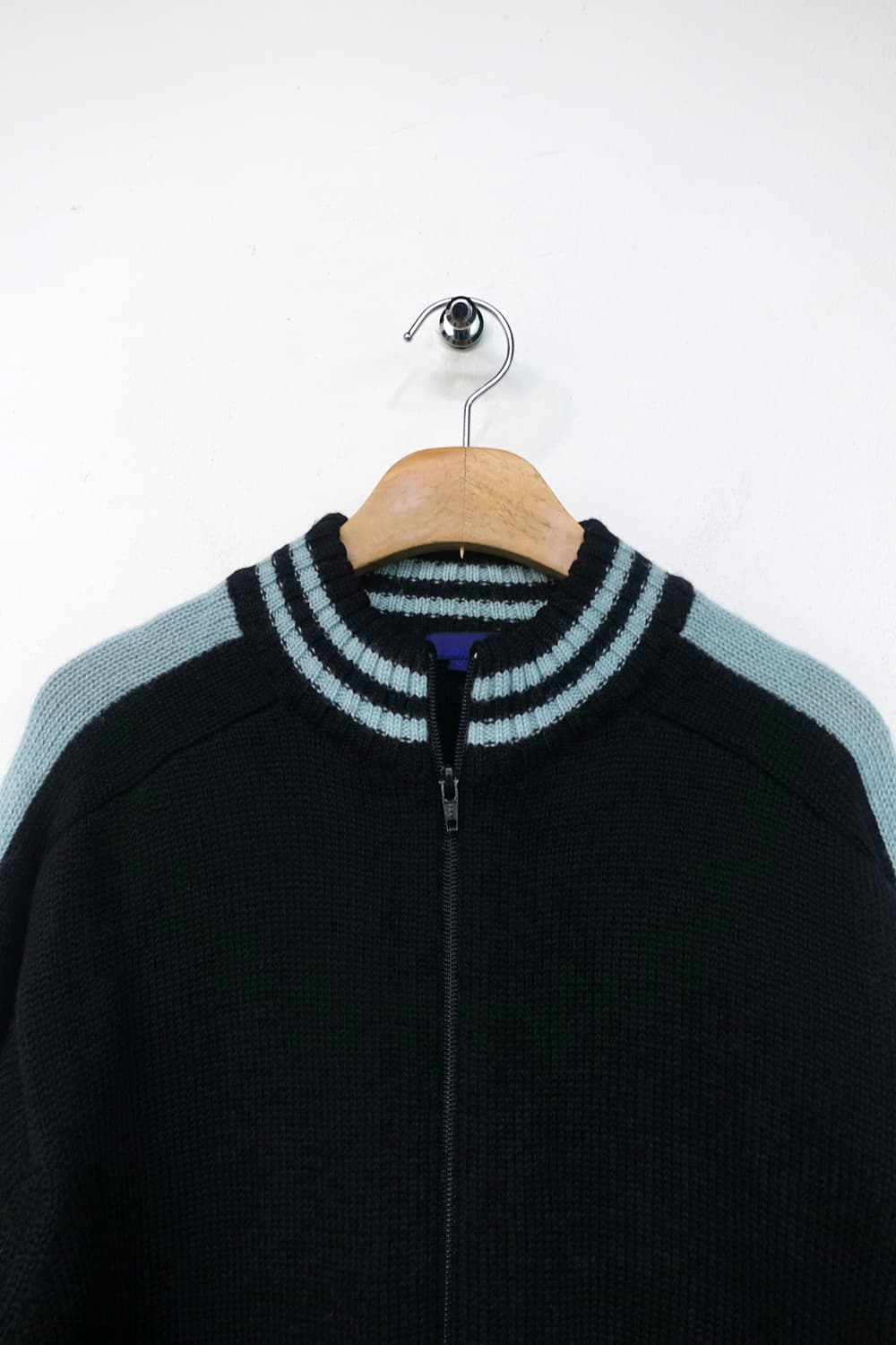 빔즈 니트 집업 상품이미지5