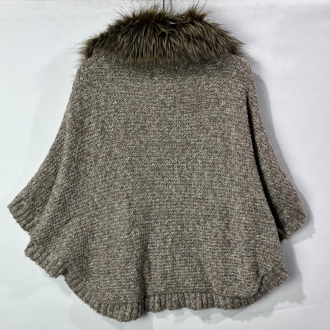 [JPN] 빈티지 모리걸 퍼디테일 케이프 가디건 상품이미지2