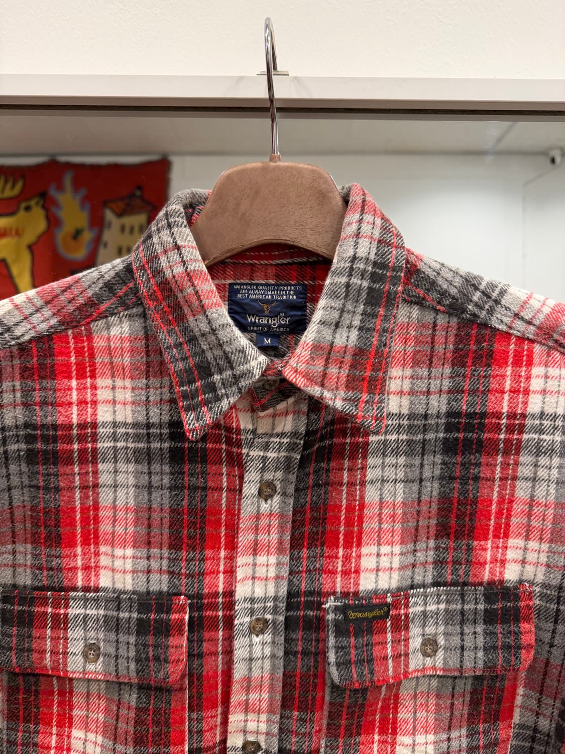 Wrangler 랭글러 플란넬 체크 셔츠 상품이미지3
