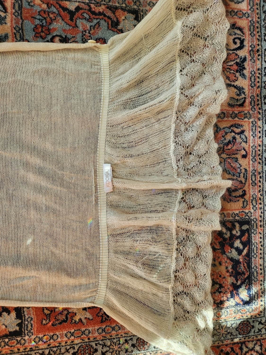 새상 프랑스 쿠가이 캐시미어 숄 가디건 상품이미지7