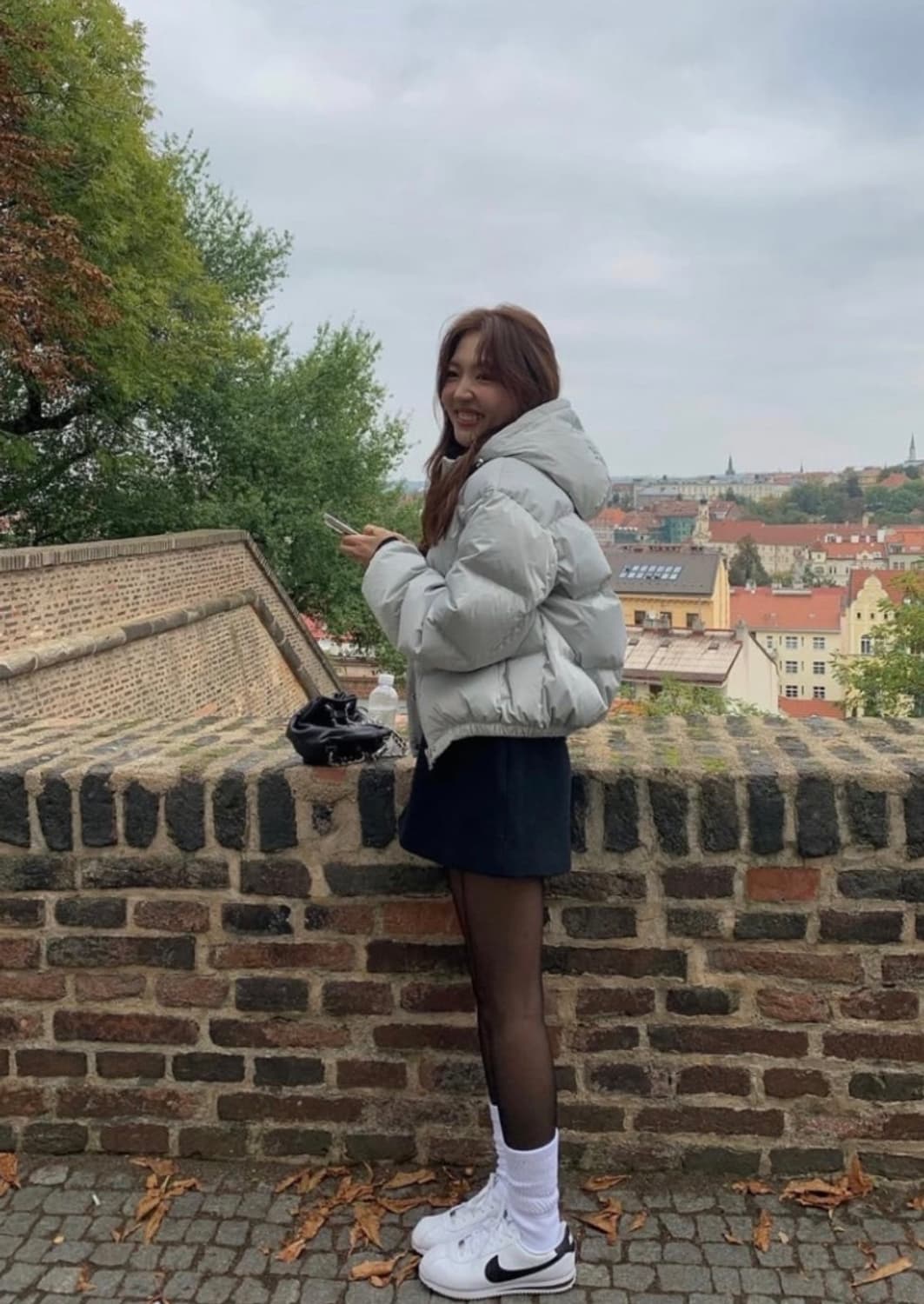 타낫 푸퍼 자켓 패딩 실버 상품이미지3