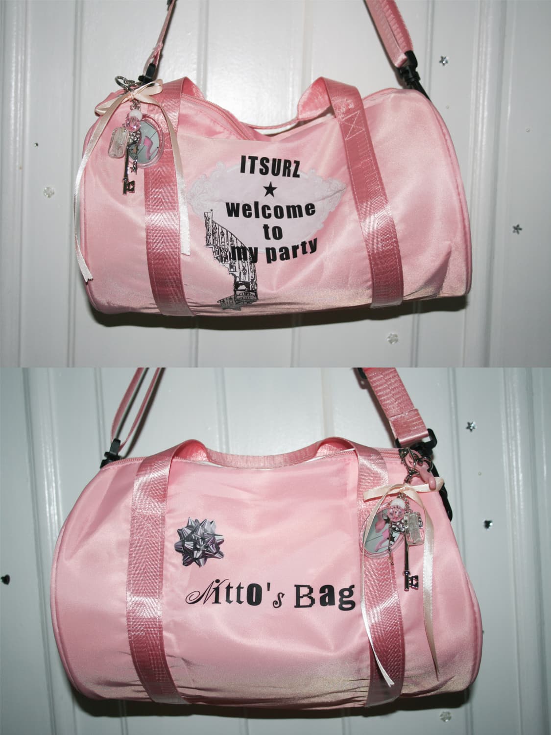 [ITSURZ] nitto’s bag -PINK 상품이미지3