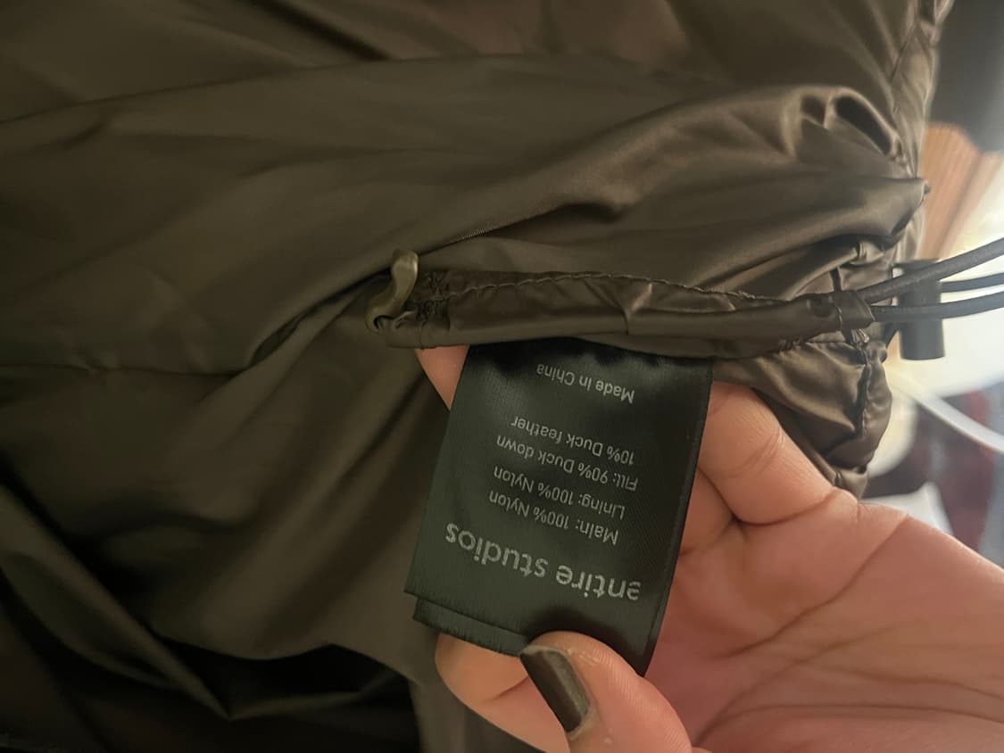 엔타이어 스튜디오 푸퍼패딩 상품이미지4