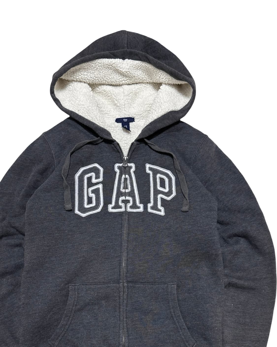 GAP 갭 안감 양털 후드집업 상품이미지3