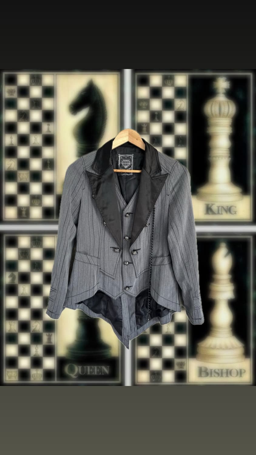 알곤퀸즈 레이어드 베스트 자켓 상품이미지1