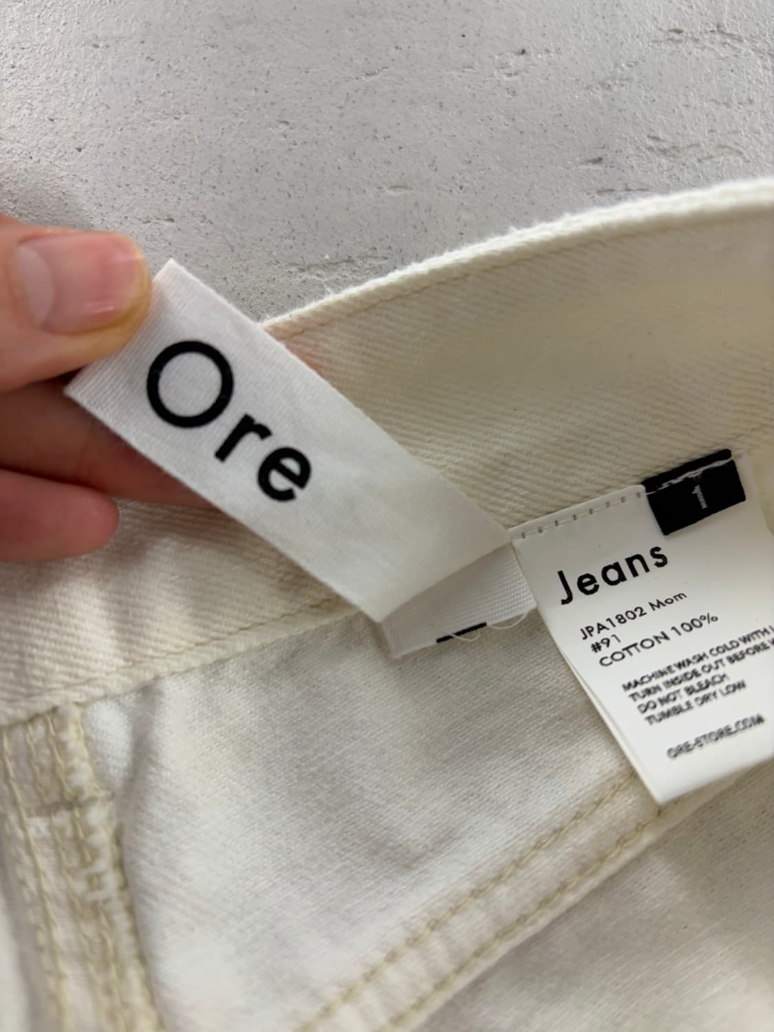 Ore 오어 denim pants 1 상품이미지8