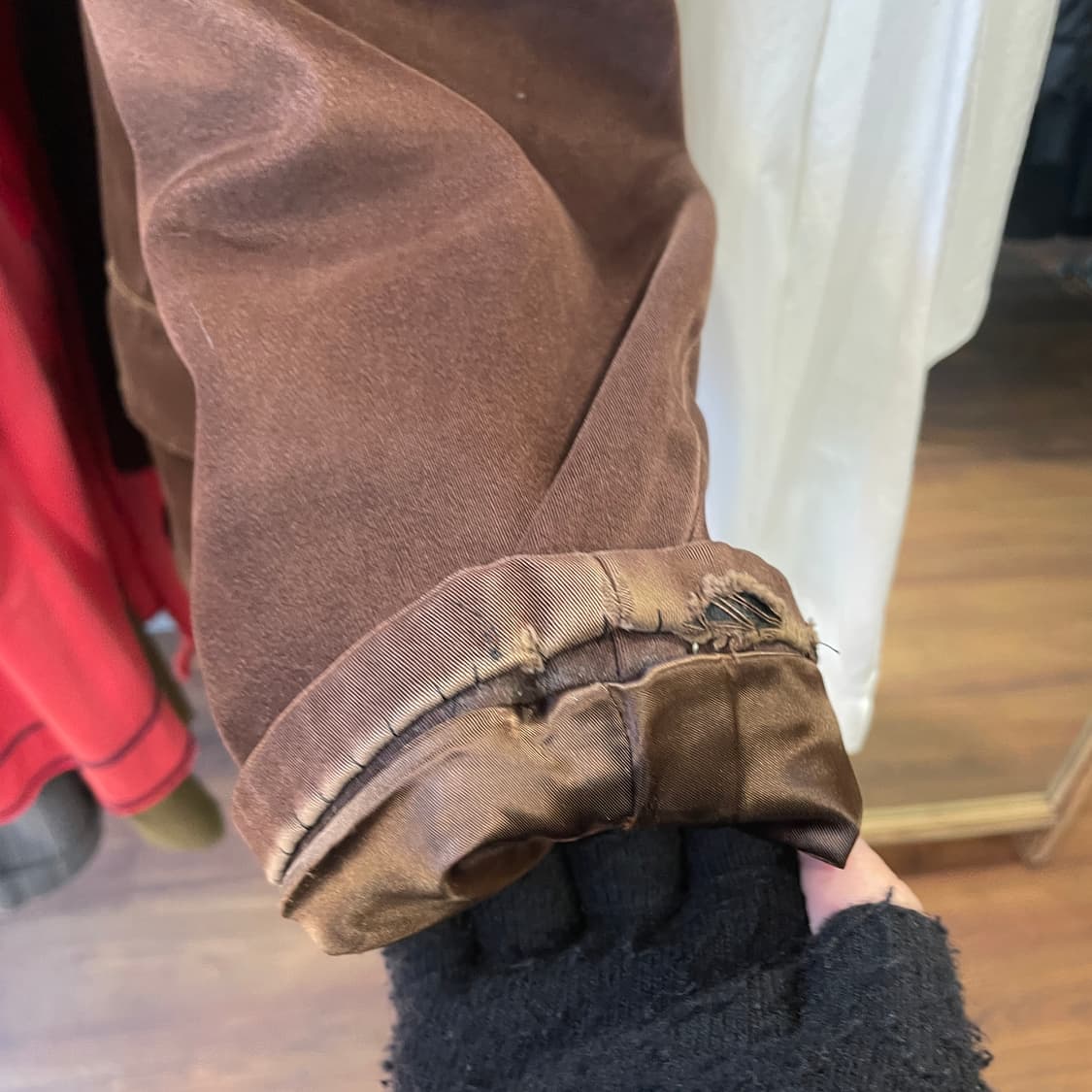 캐서린 햄넷 하이넥 더블 브레스티드 자켓 상품이미지10