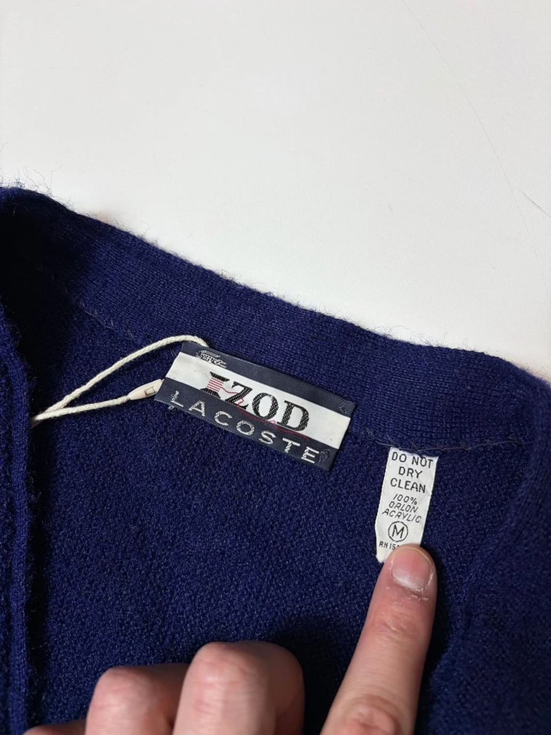 라코스테 미니멀 아크릴 니트 가디건 PN9385 상품이미지6