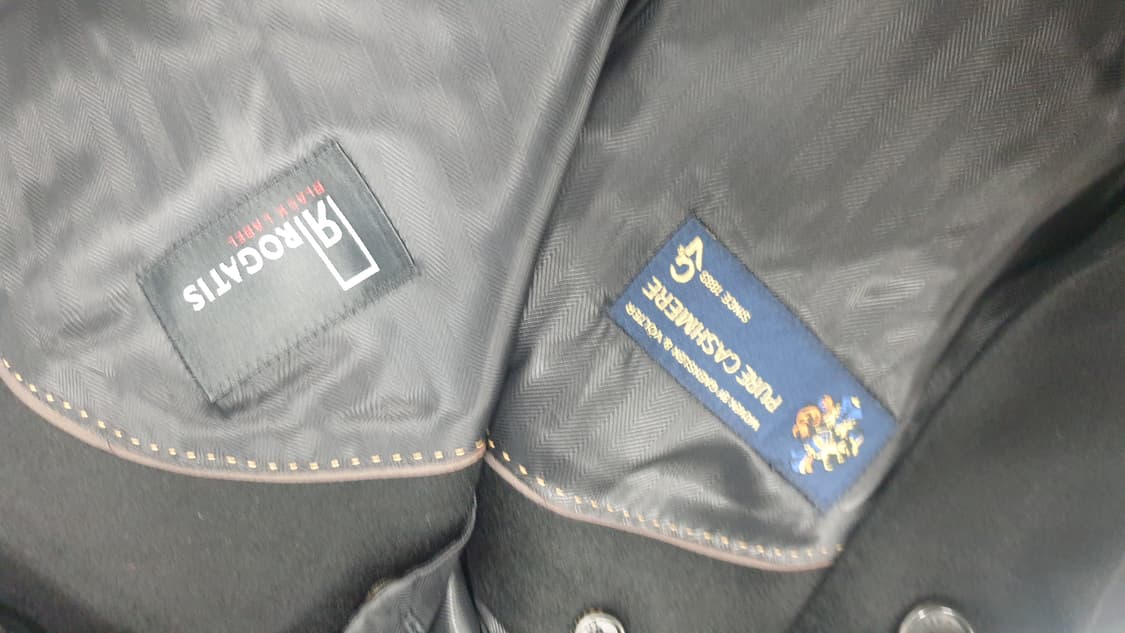 로가디스 남성 캐시미어100% 롱코트 105 상품이미지4