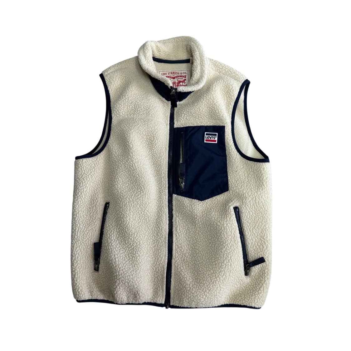 리바이스 후리스 조끼 상품이미지1
