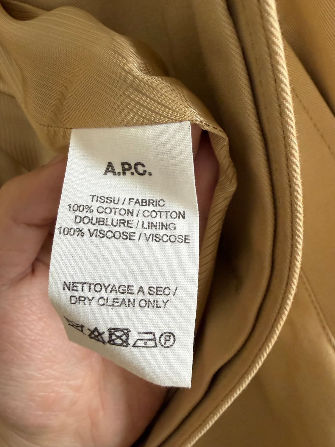 [S] A.P.C(아페쎄) 맥코트 상품이미지4