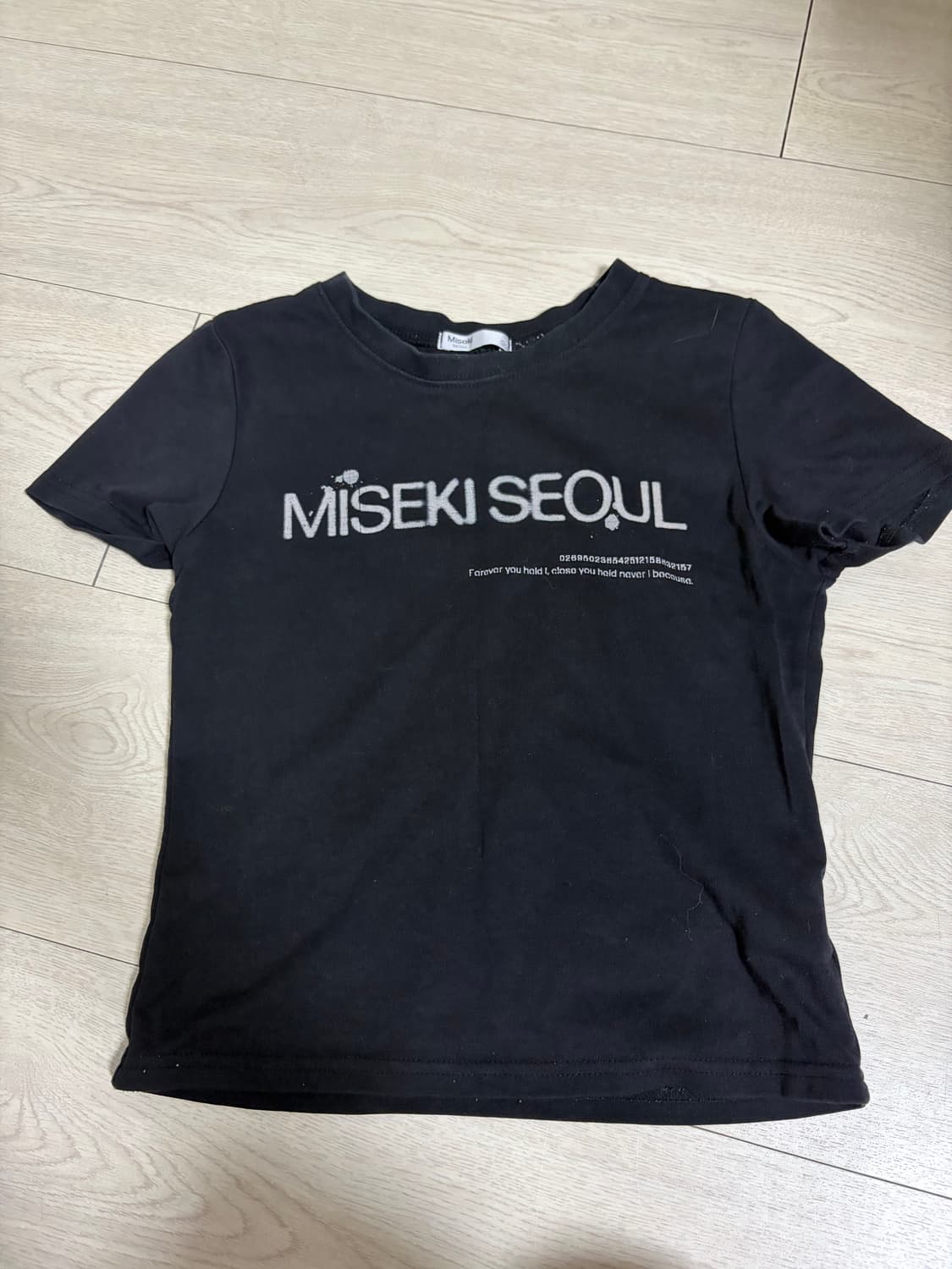 미세키서울 로고 반팔 상품이미지2