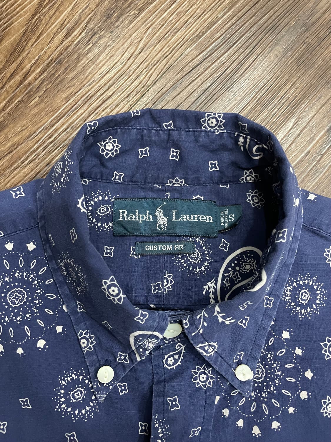 폴로 랄프로렌 페이즐리 반다나 패턴 캠프 셔츠 상품이미지4