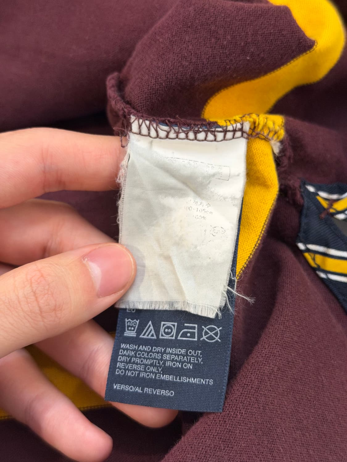 타미힐피거 치프키프 스트라이프 럭비티 롱슬리브 상품이미지5