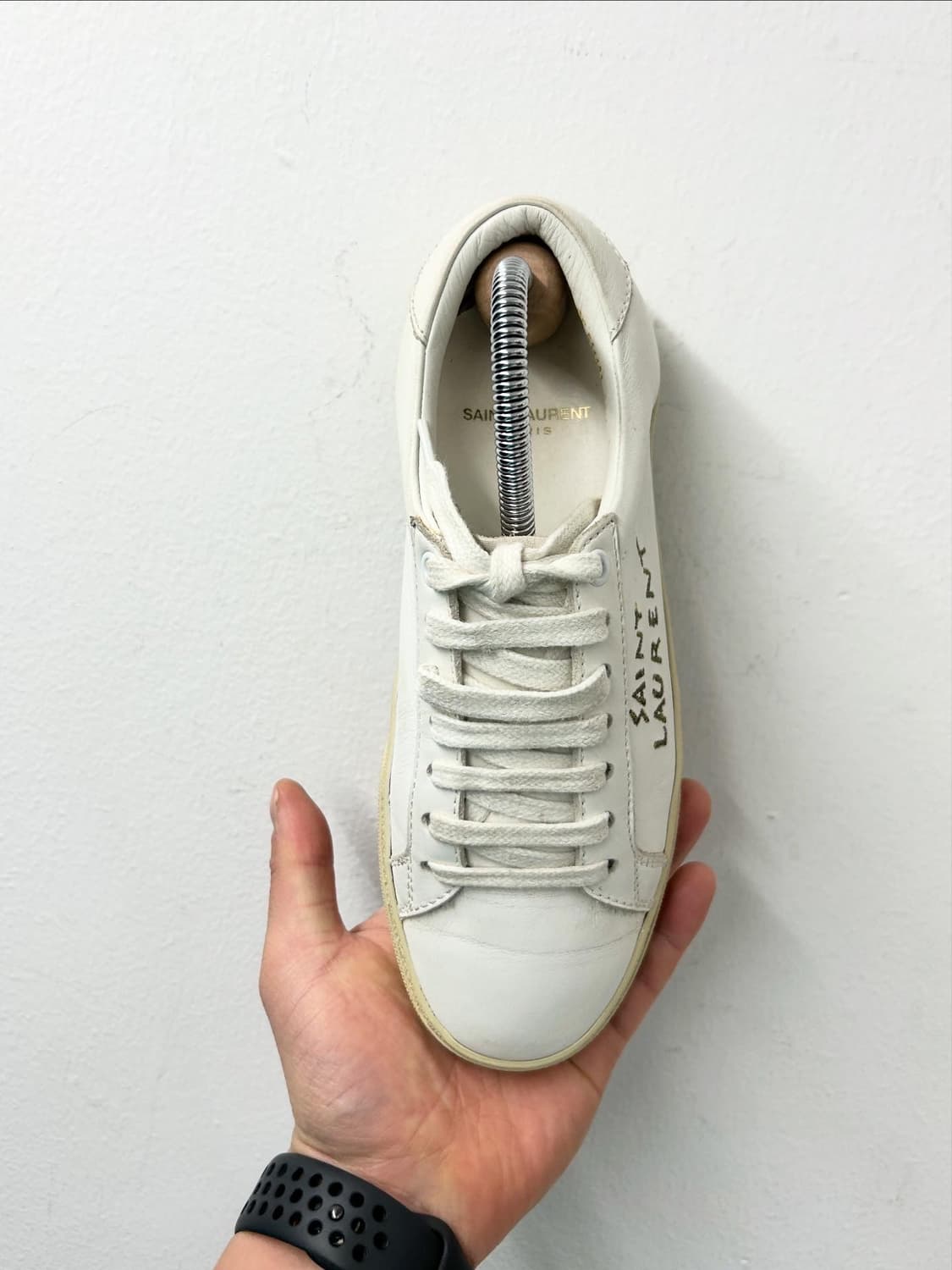 생로랑 SL/06 스니커즈 화이트 225 상품이미지3