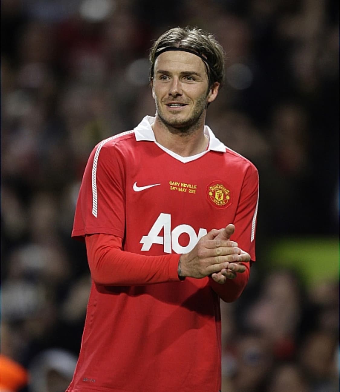 [S] 나이키 맨유 10-11 홈 게리네빌 은퇴기념 베컴 마킹 유니폼 상품이미지1