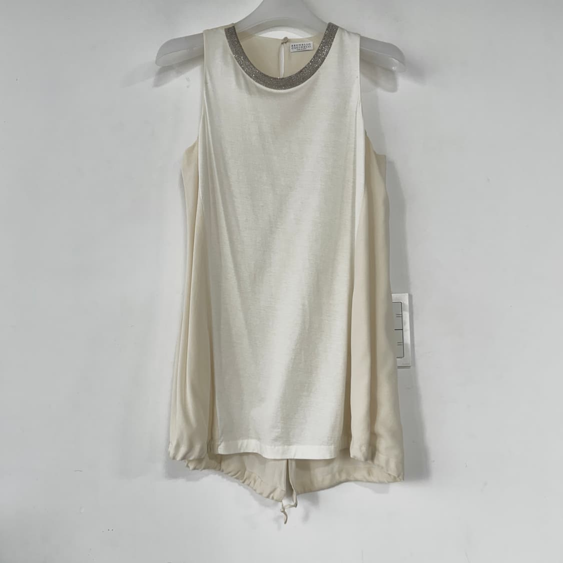 브루넬로 쿠치넬리 모닐리 트림 탱크 탑 상품이미지1