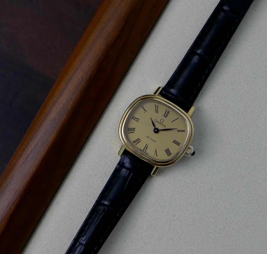 오메가 빈티지 드빌 엘립스 로만 여성용 시계 상품이미지3