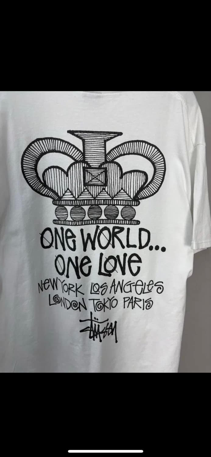 스투시 윈월드 반팔 H1242 상품이미지6