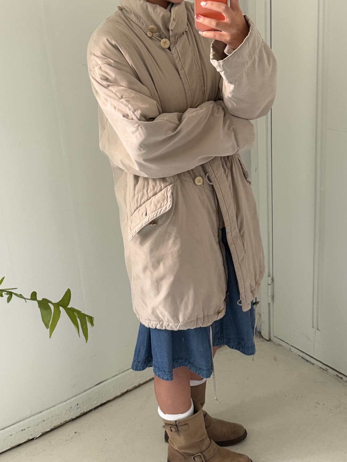 일본빈티지 사파리 야상점퍼 상품이미지3