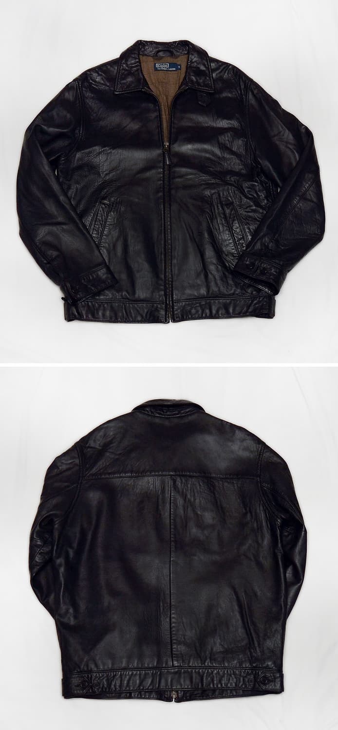 폴로 랄프로렌 클래식 맥스웰 램스킨 레더 자켓 (M / 100) 상품이미지2