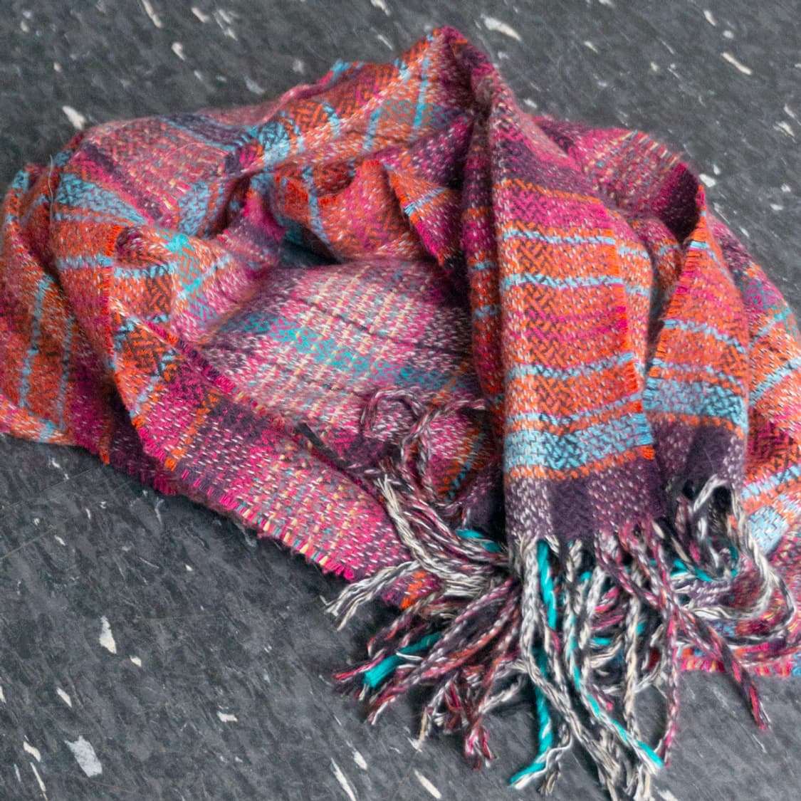 우드베리 체크 머플러 상품이미지7