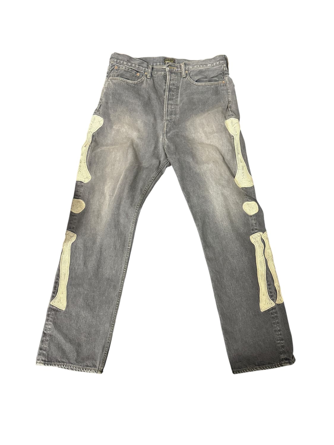 36size kapital 캐피탈 본 13oz 블랙데님 상품이미지1