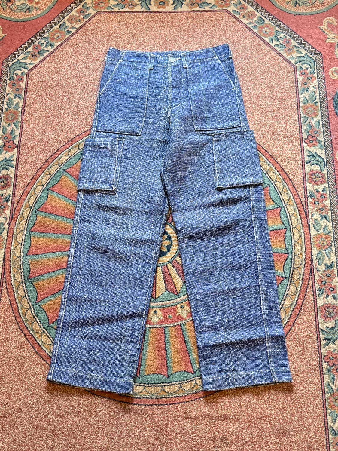 Studio D’artisan 스튜디오 다치산 데님 셔틀룸 워크팬츠 상품이미지1