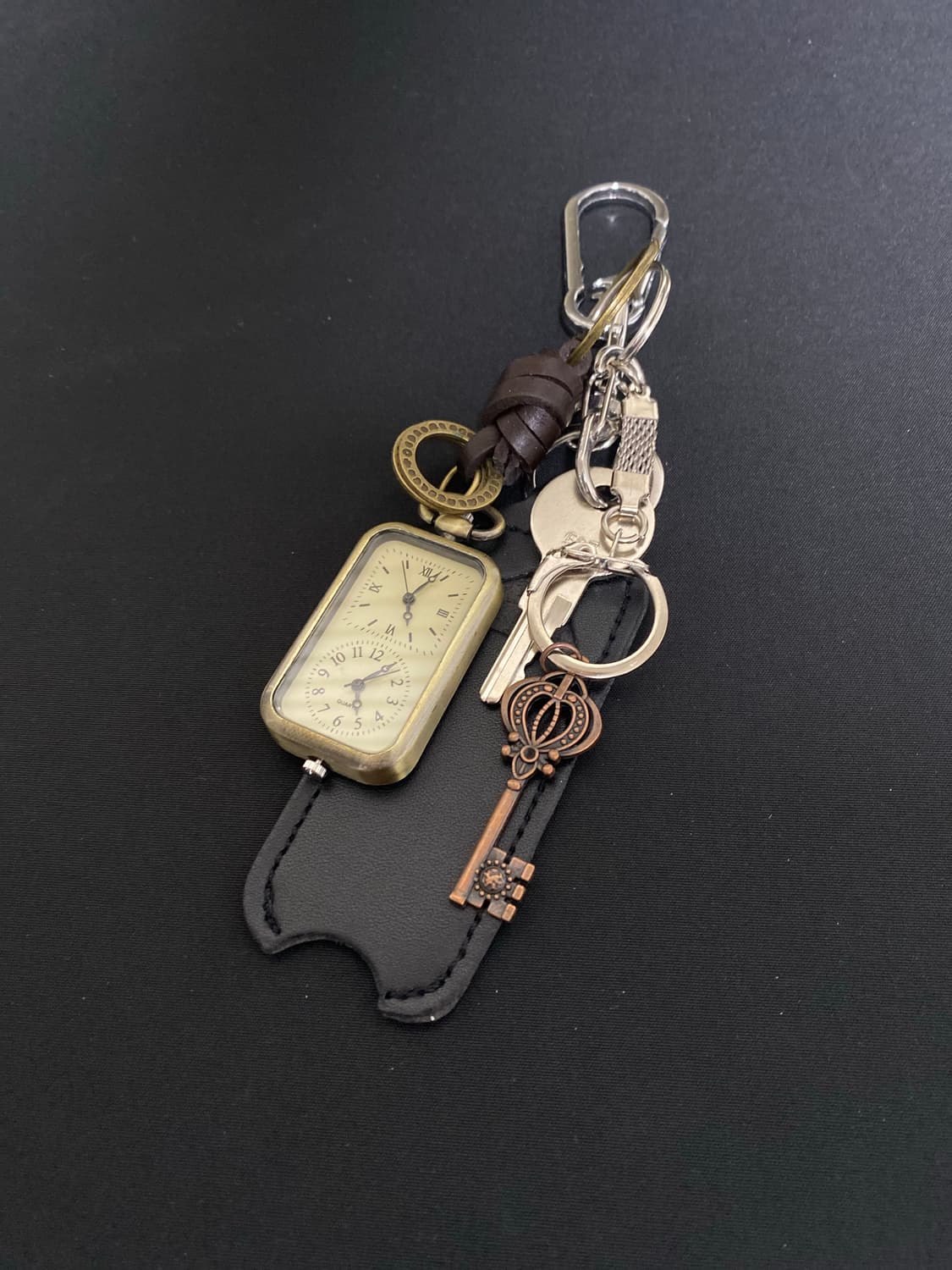 빈티지 시계 키링 상품이미지2