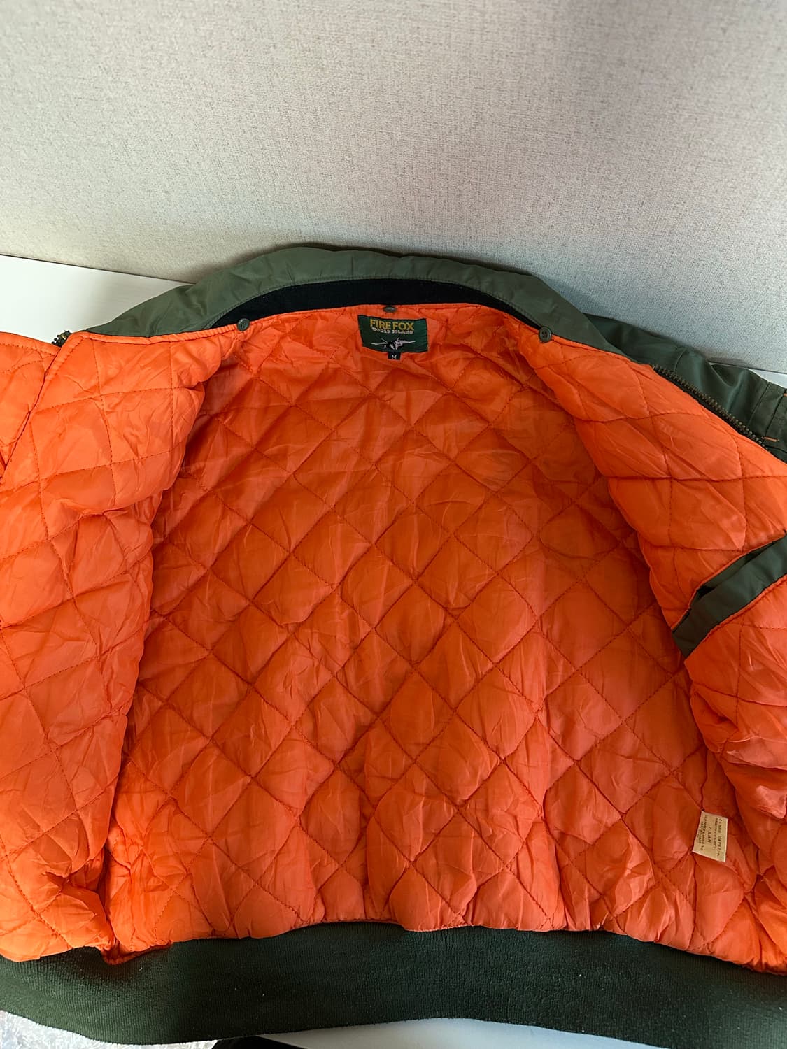 90s rare 파이어폭스 ma-1 상품이미지5