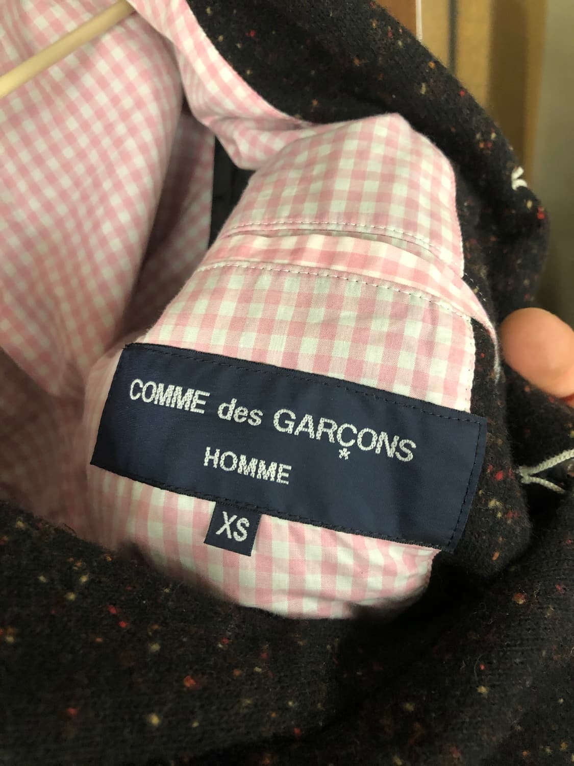 Comme des garcons homme 블레이저 xs 상품이미지4